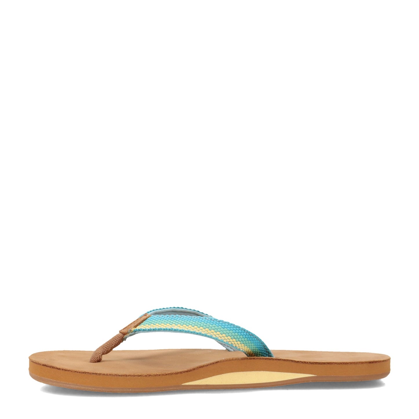 Peltz Shoes Women's Hari Mari Scouts Sandal AQUA 2550-614