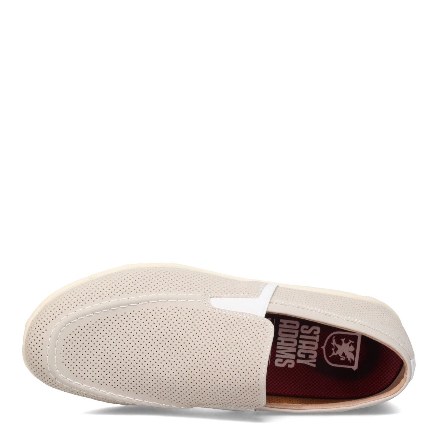 Peltz Shoes Men's Stacy Adams Ilan Slip-On CHALK 25512-124
