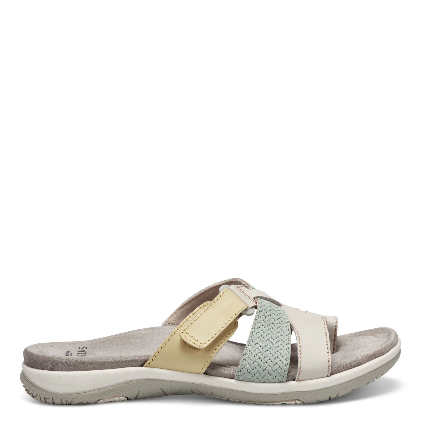Peltz Shoes Women's Earth Origins Samara Sandal WHITE 255240-109