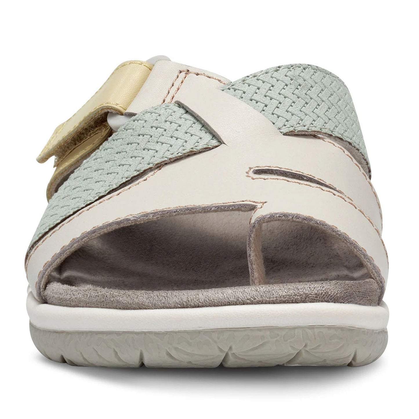 Peltz Shoes Women's Earth Origins Samara Sandal WHITE 255240-109