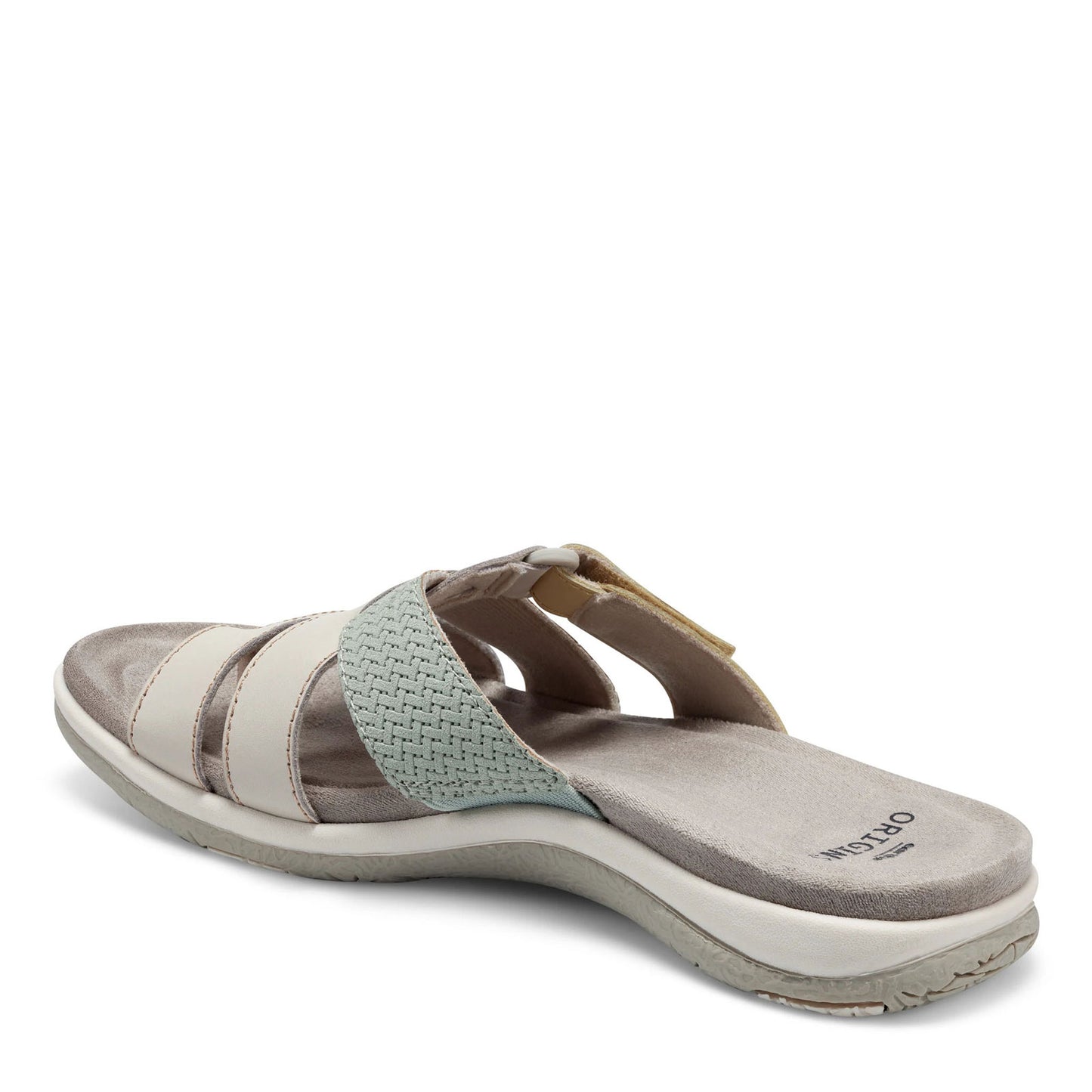 Peltz Shoes Women's Earth Origins Samara Sandal WHITE 255240-109
