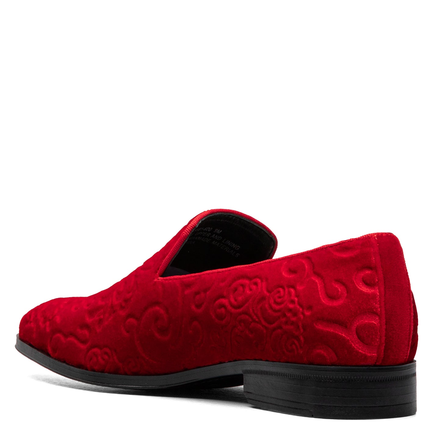 Peltz Shoes Men's Stacy Adams Saunders Loafer RED BEAN 25581-600