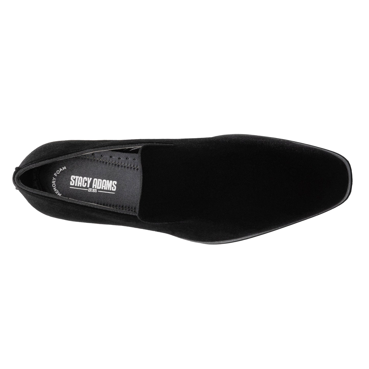 Peltz Shoes Men's Stacy Adams Savian Loafer Black 25613-001