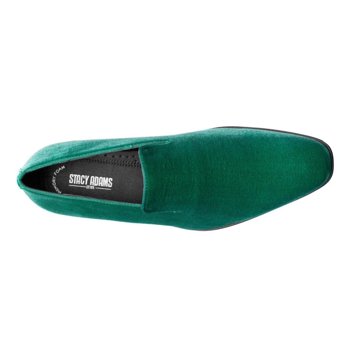 Peltz Shoes Men's Stacy Adams Savian Loafer Green 25613-312