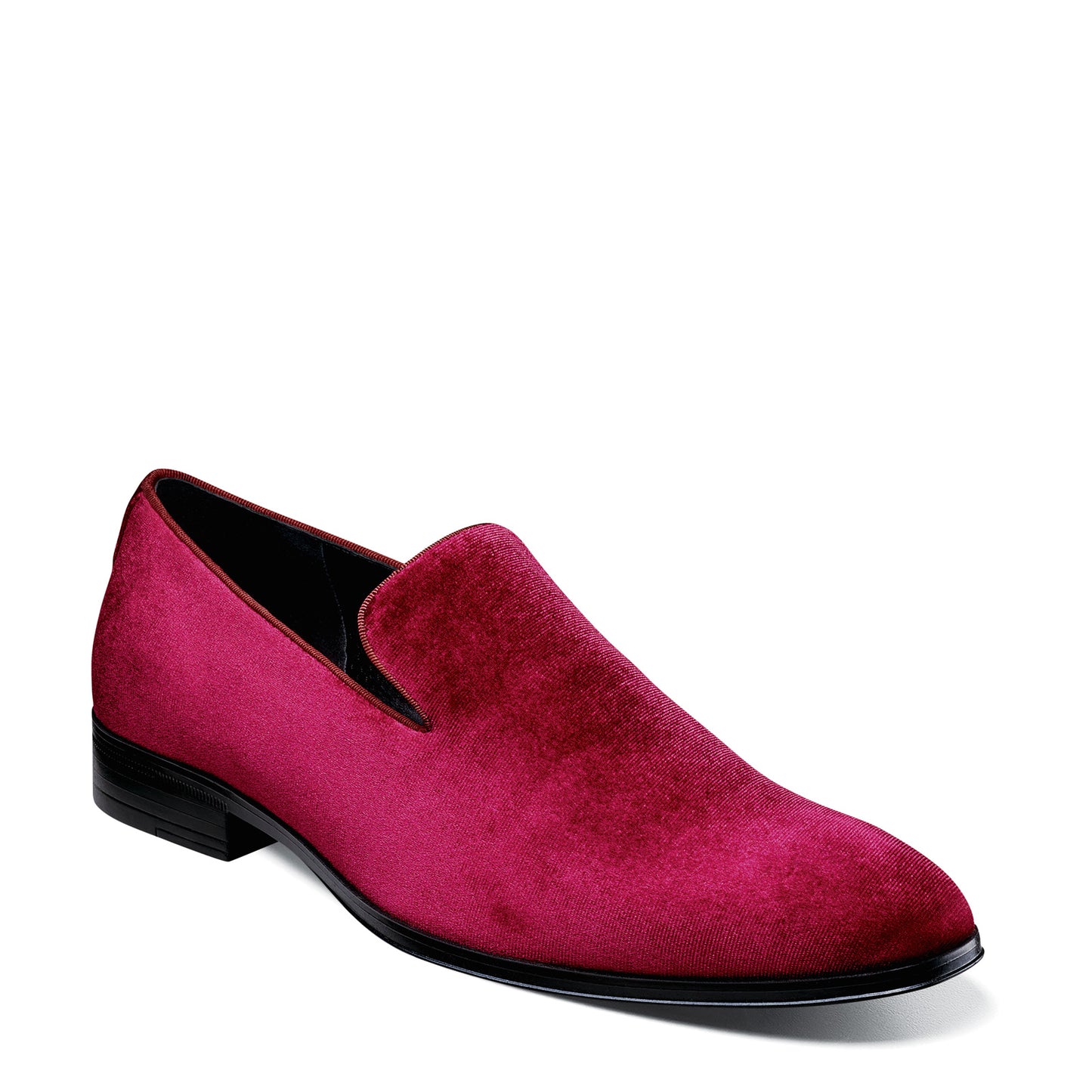 Peltz Shoes Men's Stacy Adams Savian Loafer Cranberry 25613-608