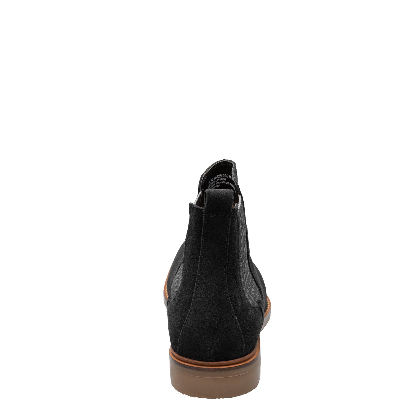 Peltz Shoes Men's Stacy Adams Gabriel Boot Black Suede 25625-008