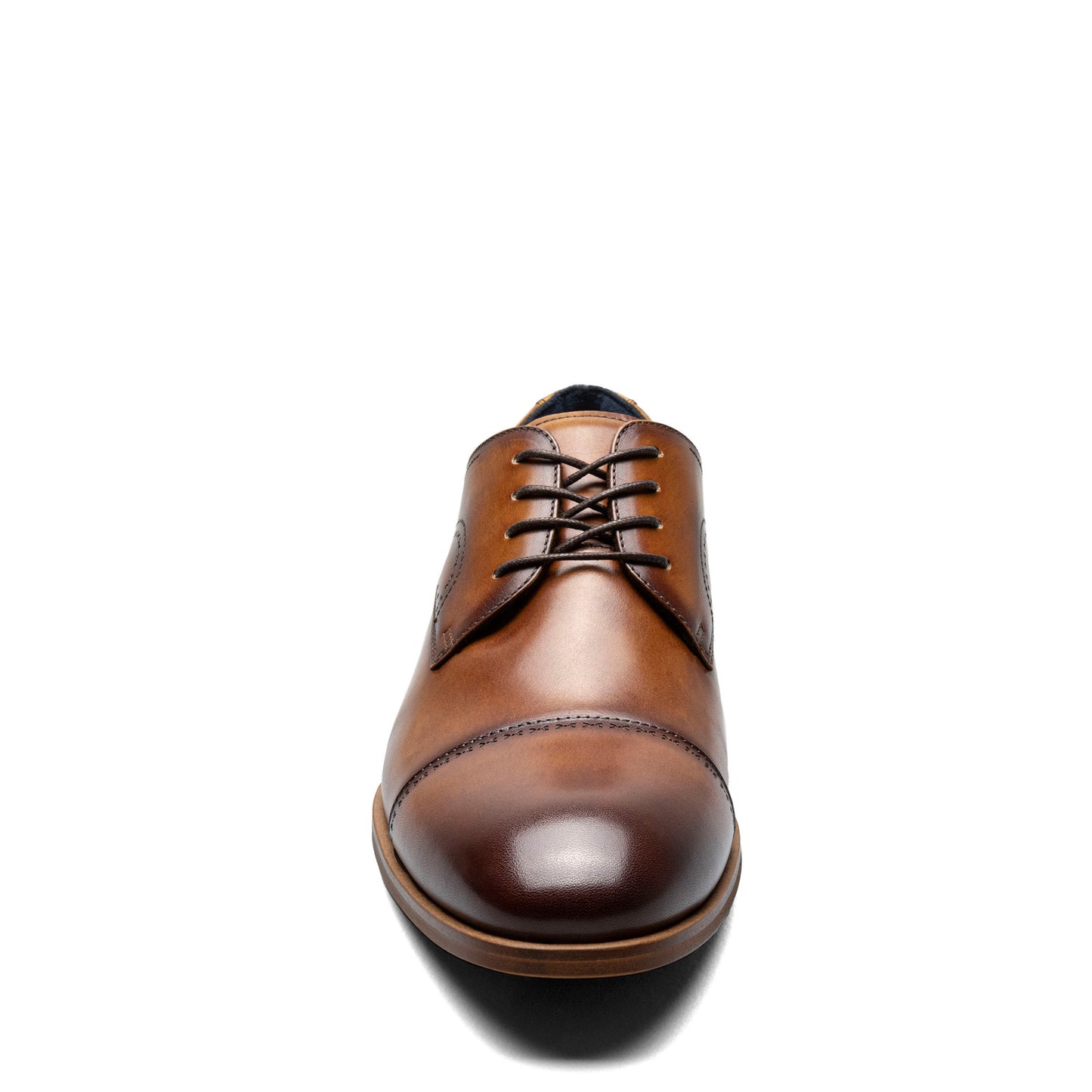Peltz Shoes Men's Stacy Adams Bryant Cap Toe Oxford Tan 25634-240