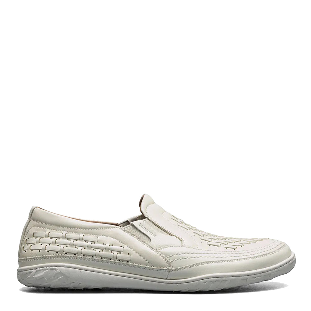 Stacy Adams Ithaca Men's Slip On - White Size 9.5 Stacy Adams Ithaca Men's Slip On - White Size 9.5