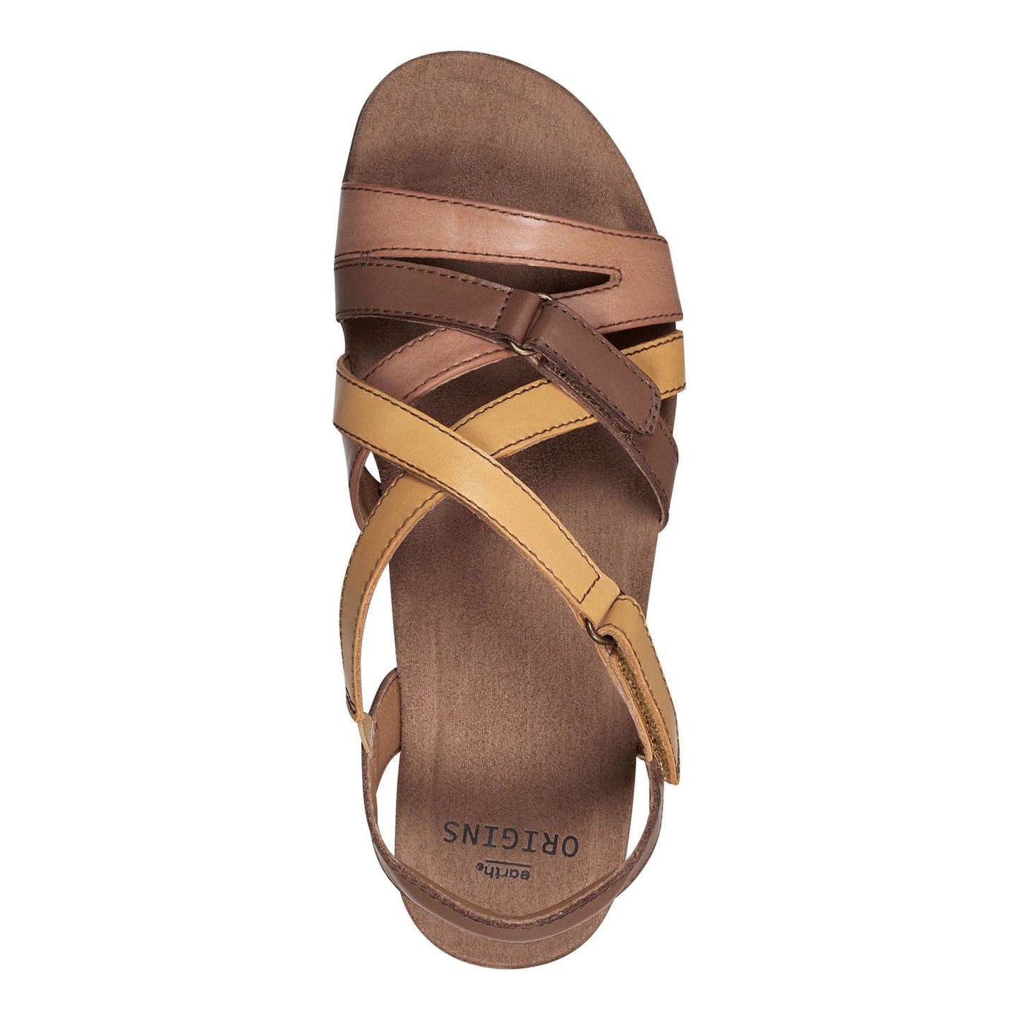 Peltz Shoes Women's Earth Origins Brandi Sandal YELLOW 256995-723