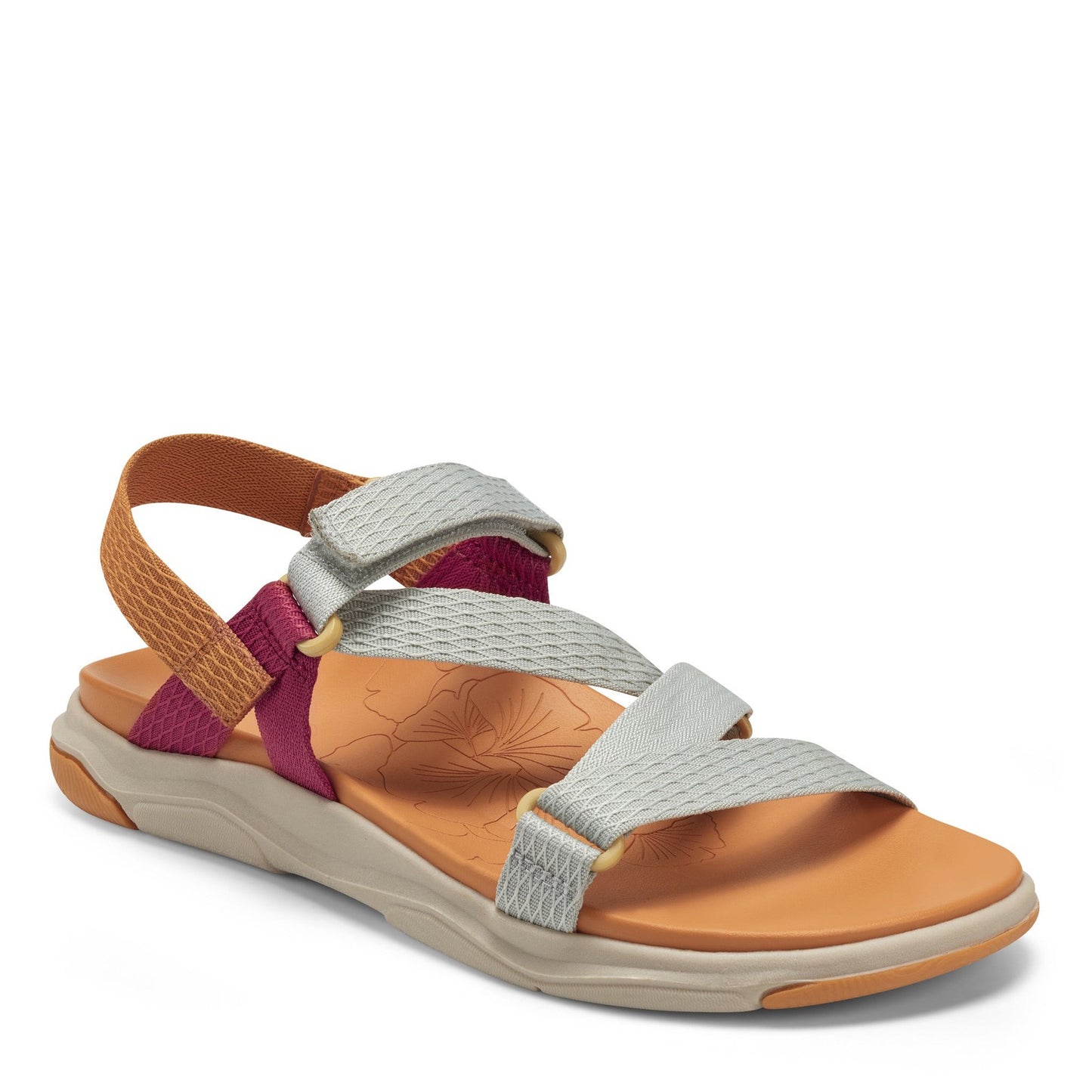 Peltz Shoes Women's Earth Origins Veda Sandal Seafoam Green 258155-334