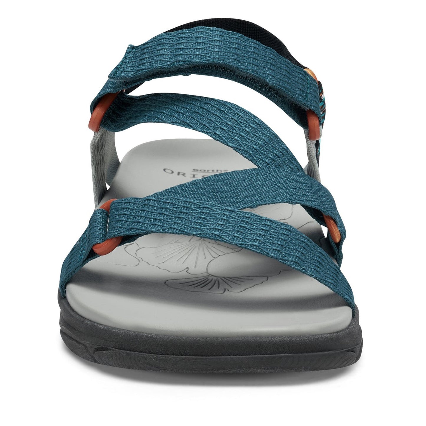 Peltz Shoes Women's Earth Origins Veda Sandal BLUE 258155-BLUE