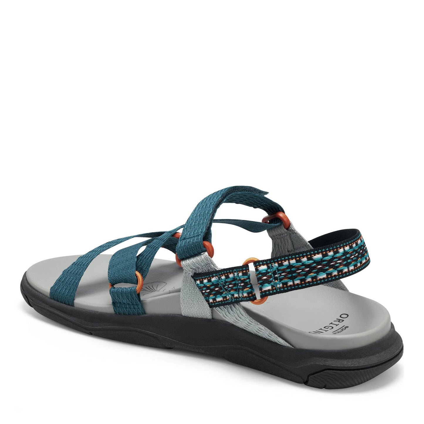 Peltz Shoes Women's Earth Origins Veda Sandal BLUE 258155-BLUE