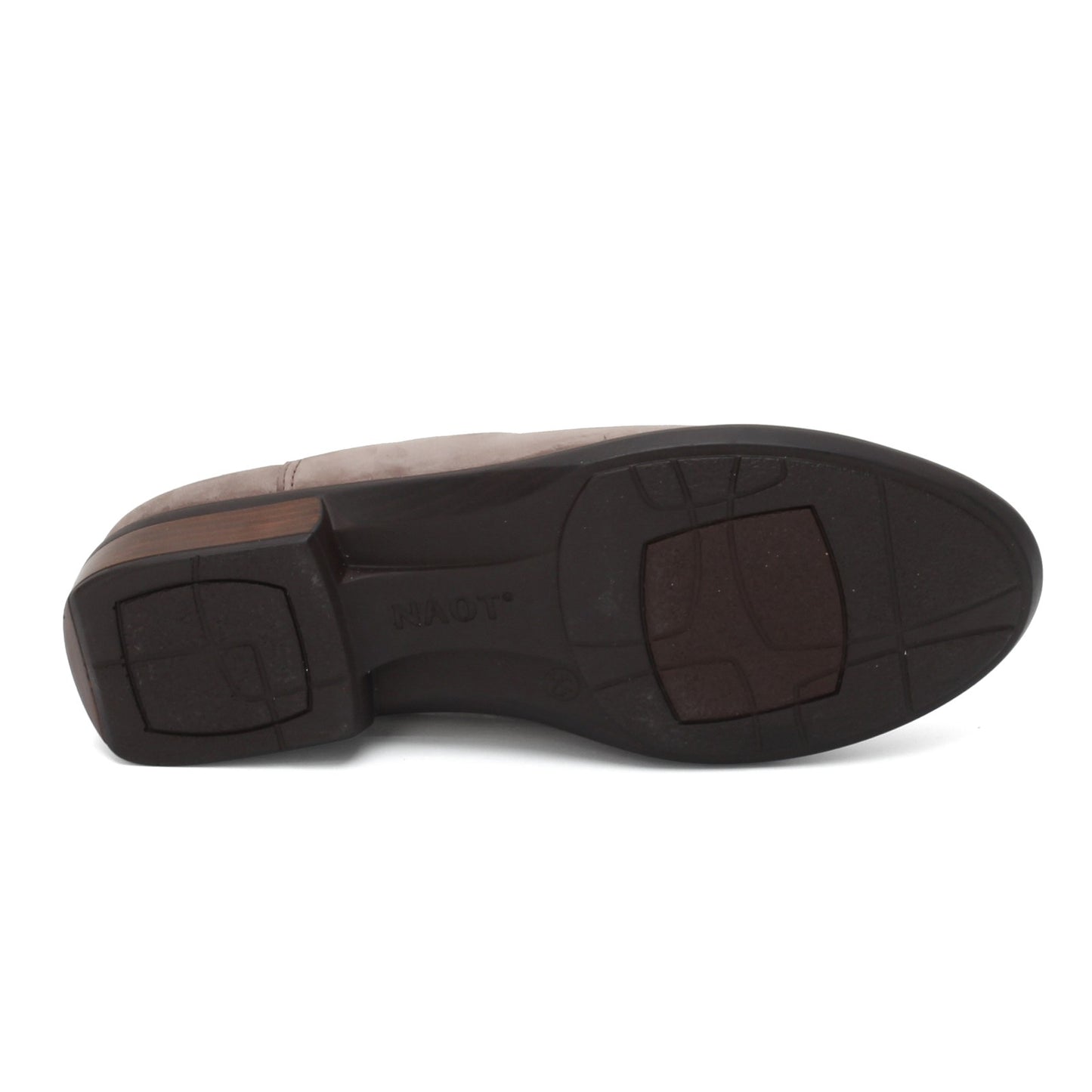 Peltz Shoes Women's Naot Lodos Mule SHITAKE Taupe 26049-E52