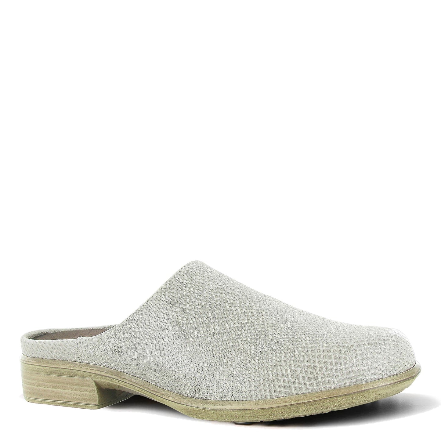 Peltz Shoes Women's Naot Lodos Mule Beige REPTILE 26049-H54
