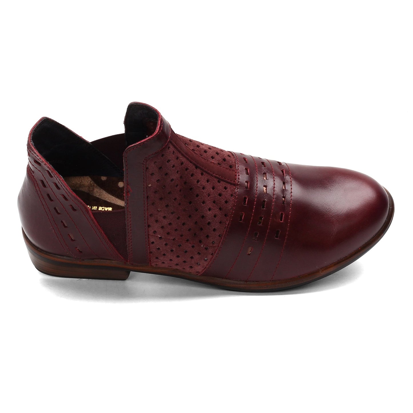 Peltz Shoes Women's Naot Rivotra Bootie BURGUNDY Suede 26061-RCY