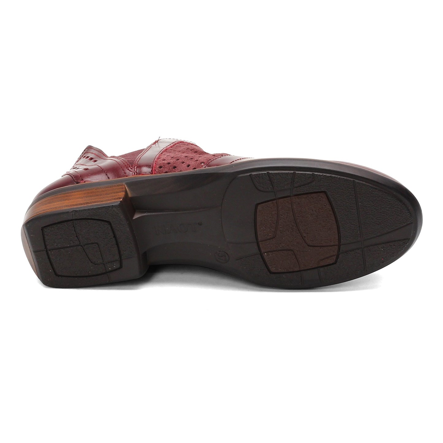 Peltz Shoes Women's Naot Rivotra Bootie BURGUNDY Suede 26061-RCY
