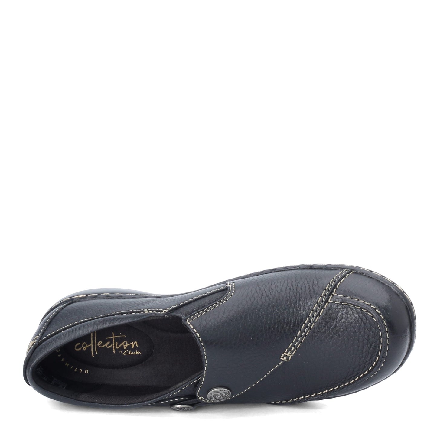 Peltz Shoes Women's Clarks Ashland Lane Q Slip-On BLACK 26063064