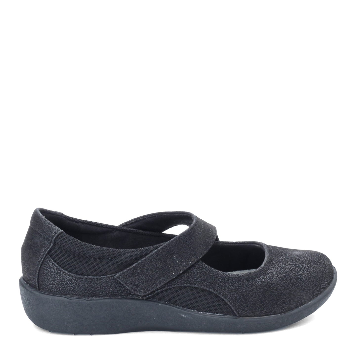 Peltz Shoes Women's Clarks Sillian Bella Slip-On BLACK 26121457