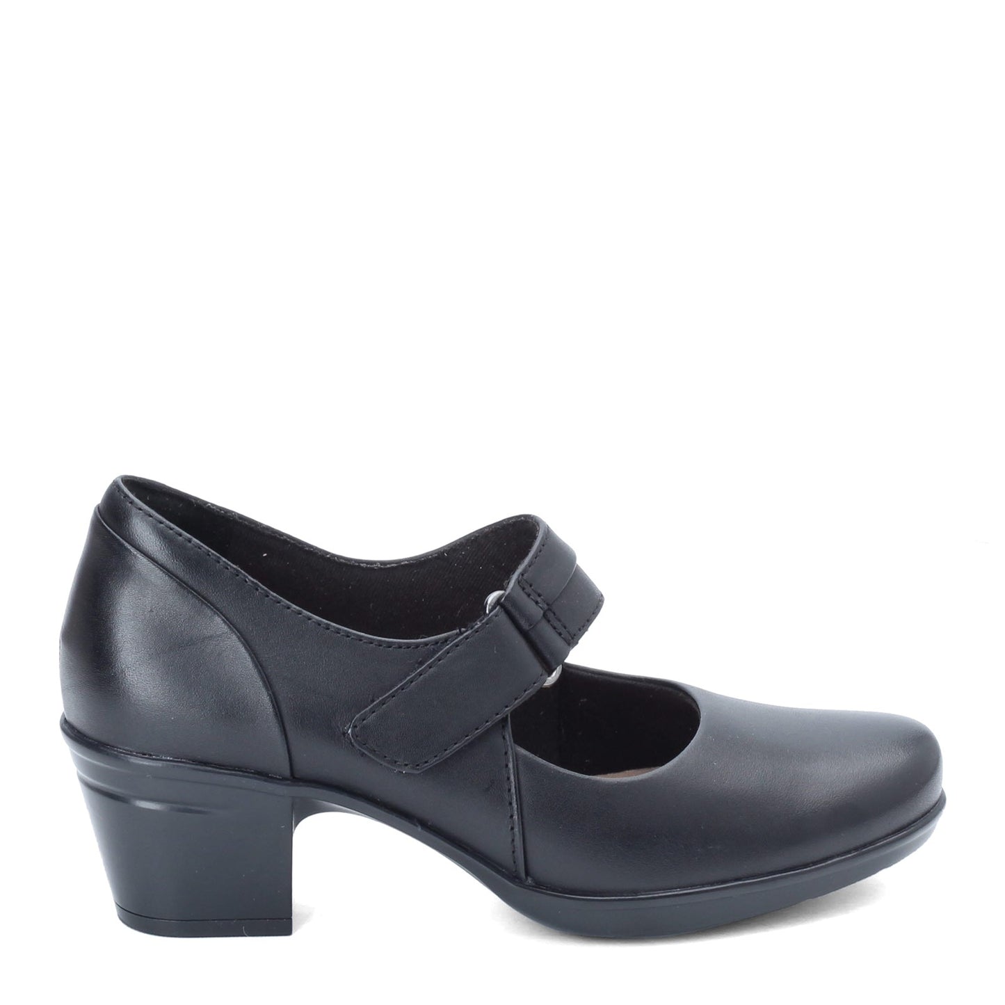 Peltz Shoes Women's Clarks Emslie Lulin Pump BLACK 26129221