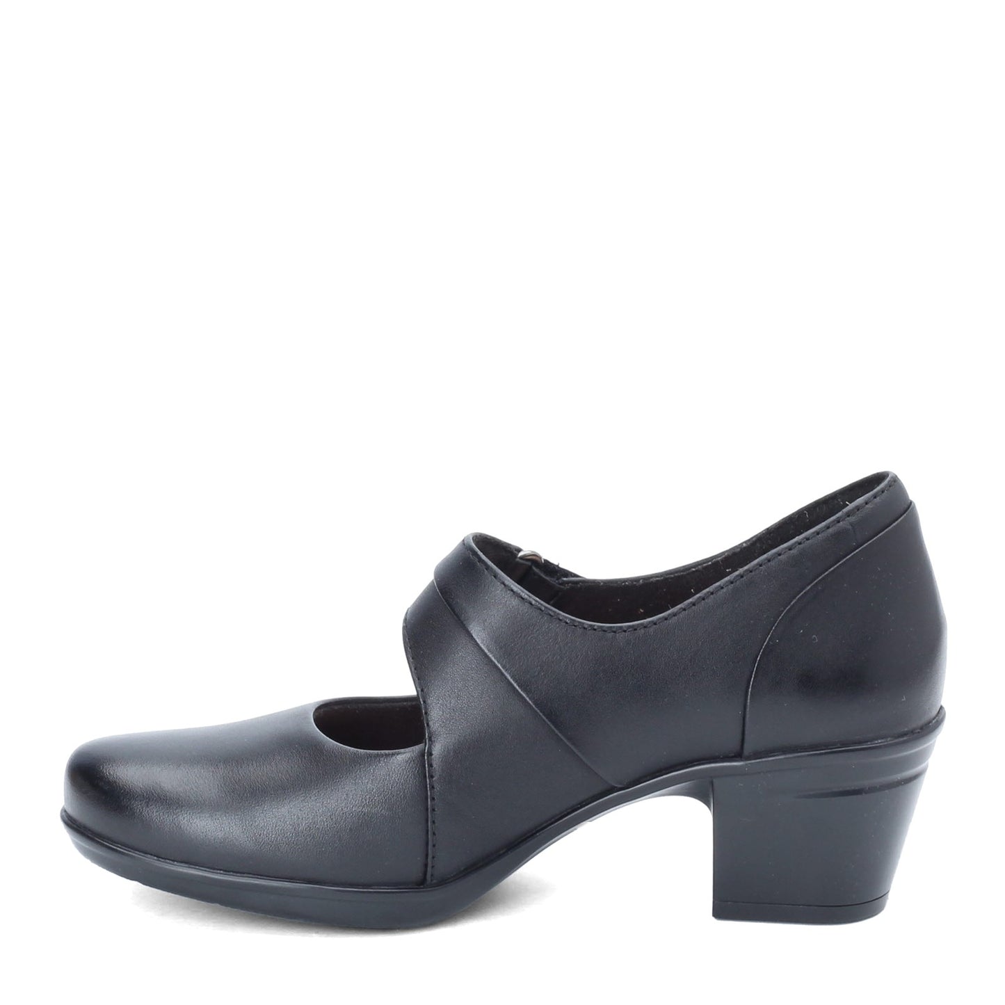 Peltz Shoes Women's Clarks Emslie Lulin Pump BLACK 26129221