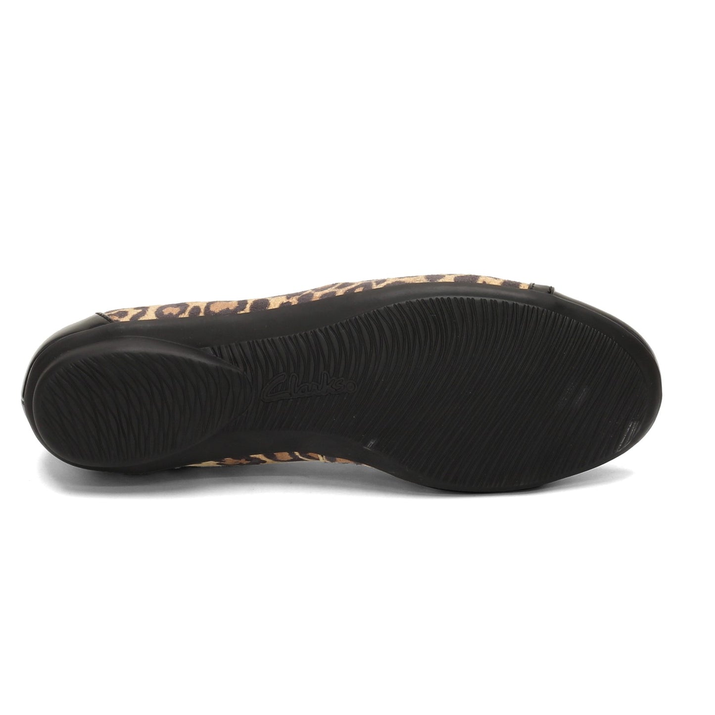 Peltz Shoes Women's Clarks Gracelin Wind Flat LEOPARD 26146705