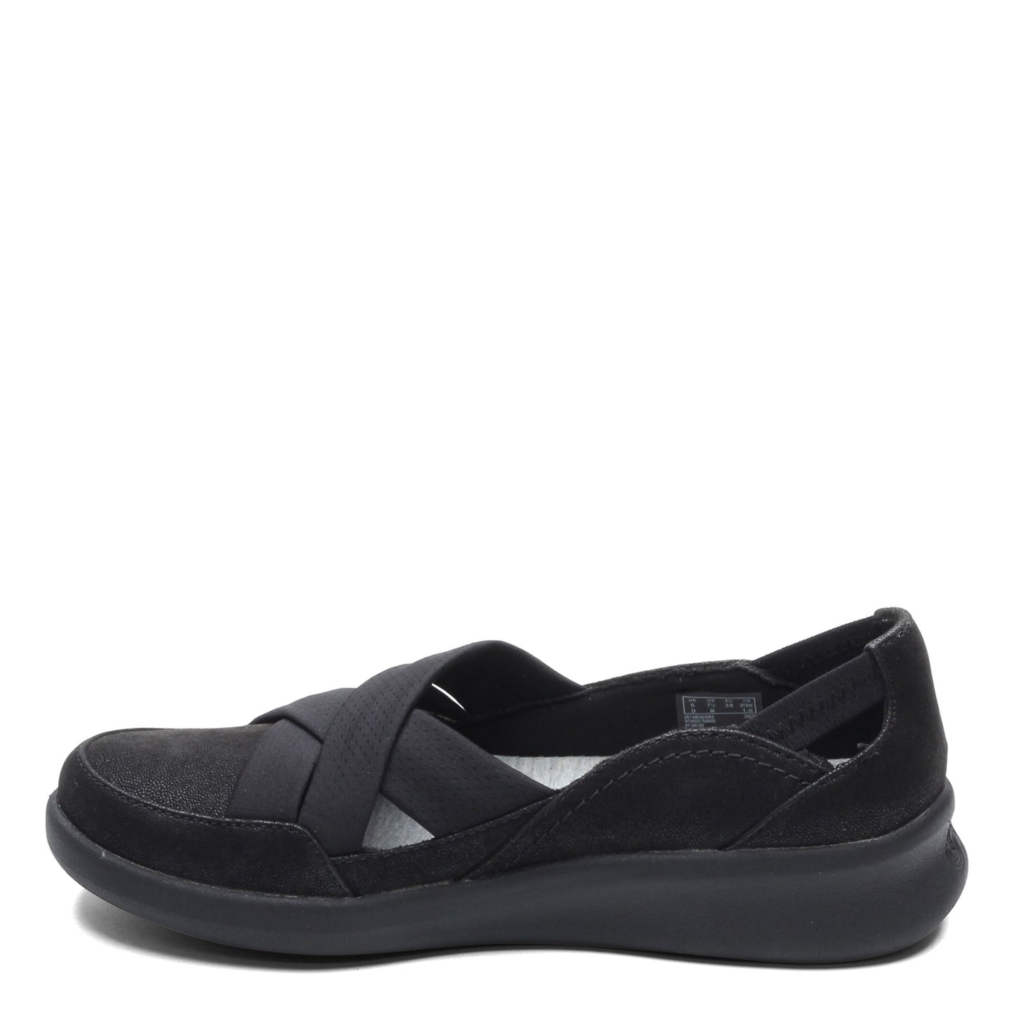 Peltz Shoes Women's Clarks Sillian 2.0 Star Slip-On BLACK 26148549