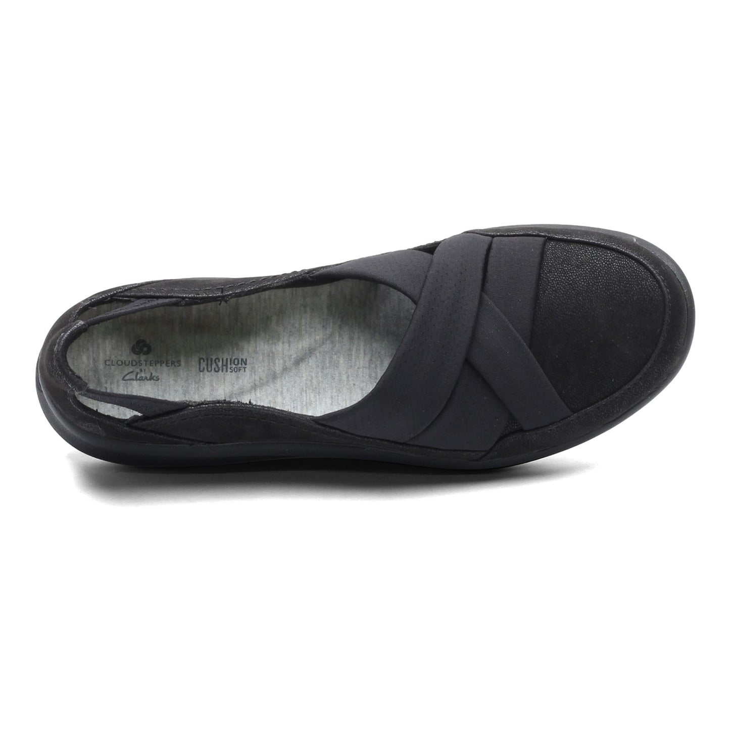 Peltz Shoes Women's Clarks Sillian 2.0 Star Slip-On BLACK 26148549