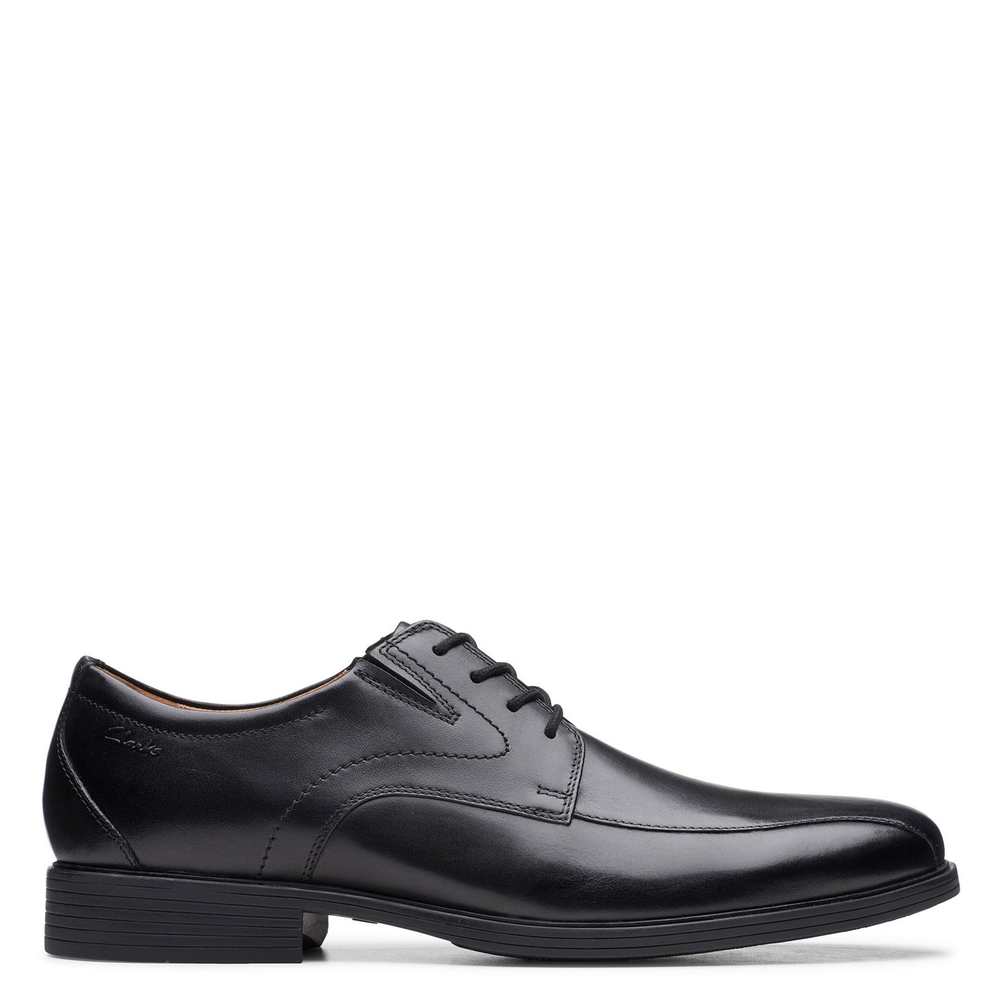 Peltz Shoes Men's Clarks Whiddon Pace Oxford BLACK 26152909