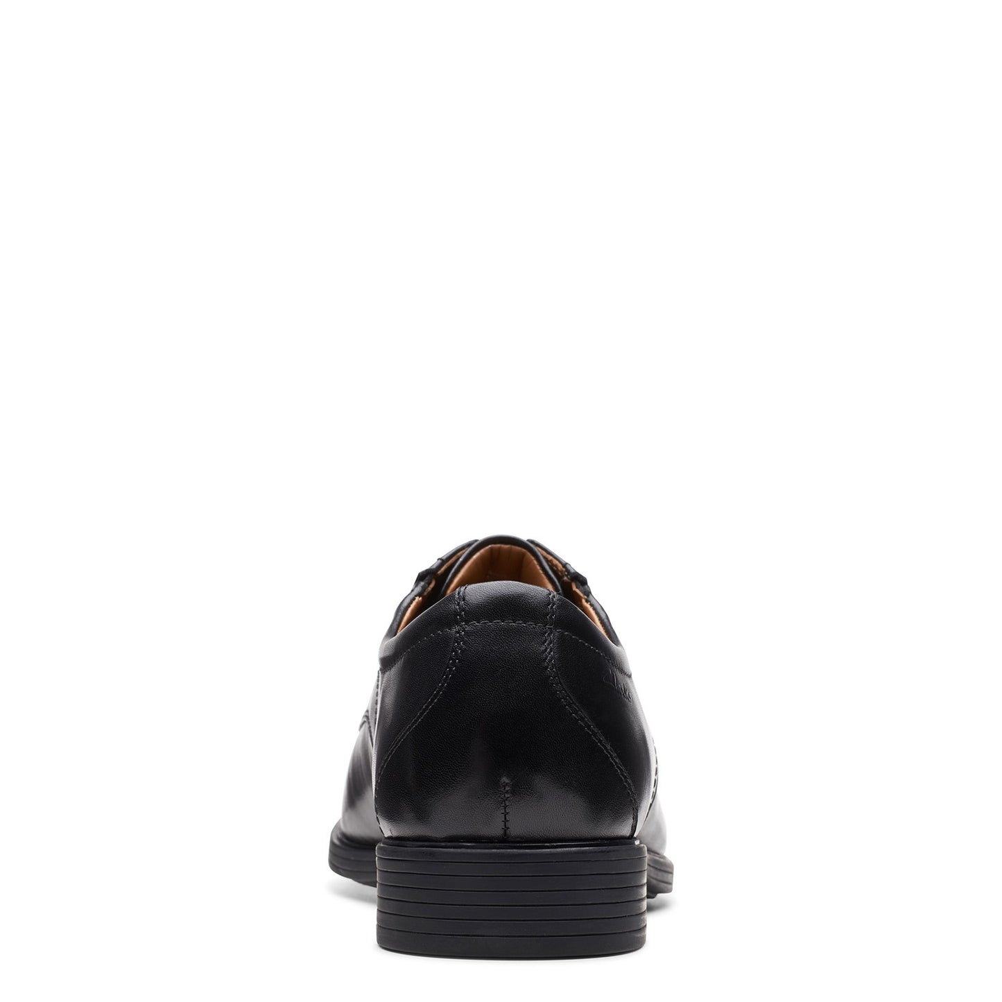 Peltz Shoes Men's Clarks Whiddon Pace Oxford BLACK 26152909