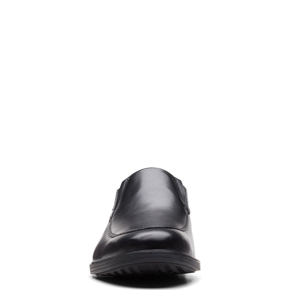 Clarks Collection Whiddon Step Mens Black Leather Loafers Dress Shoes Size 9 M Clarks Men main image 4
