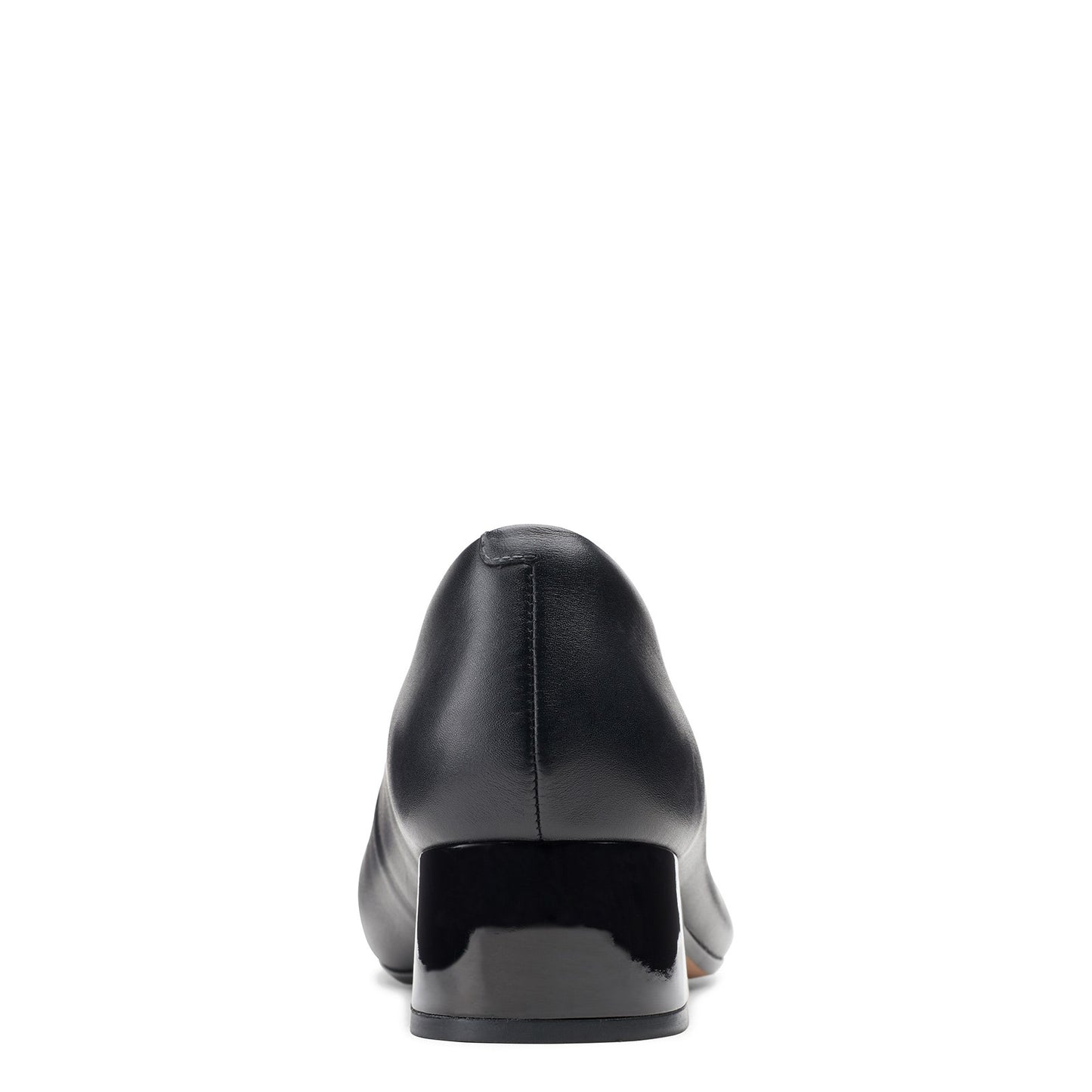 Peltz Shoes Women's Clarks Marilyn Sara Pump BLACK LEATHER 26153413