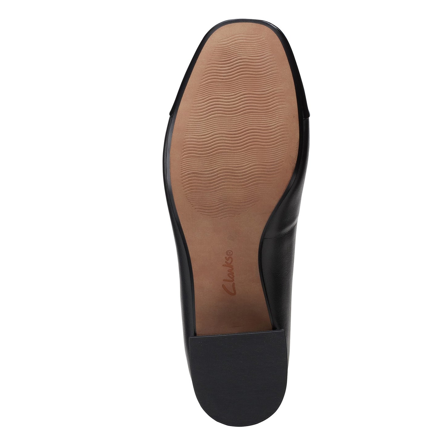 Peltz Shoes Women's Clarks Marilyn Sara Pump BLACK LEATHER 26153413