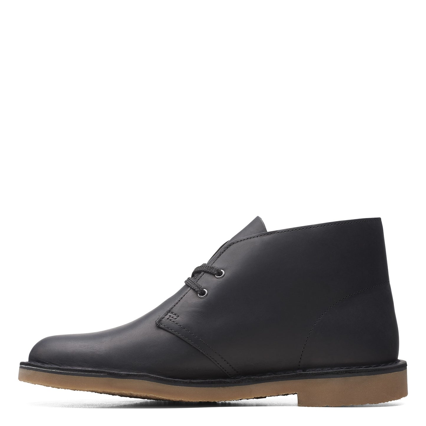 Peltz Shoes Men's Clarks Bushacre 3 Chukka Boot BLACK 26153529
