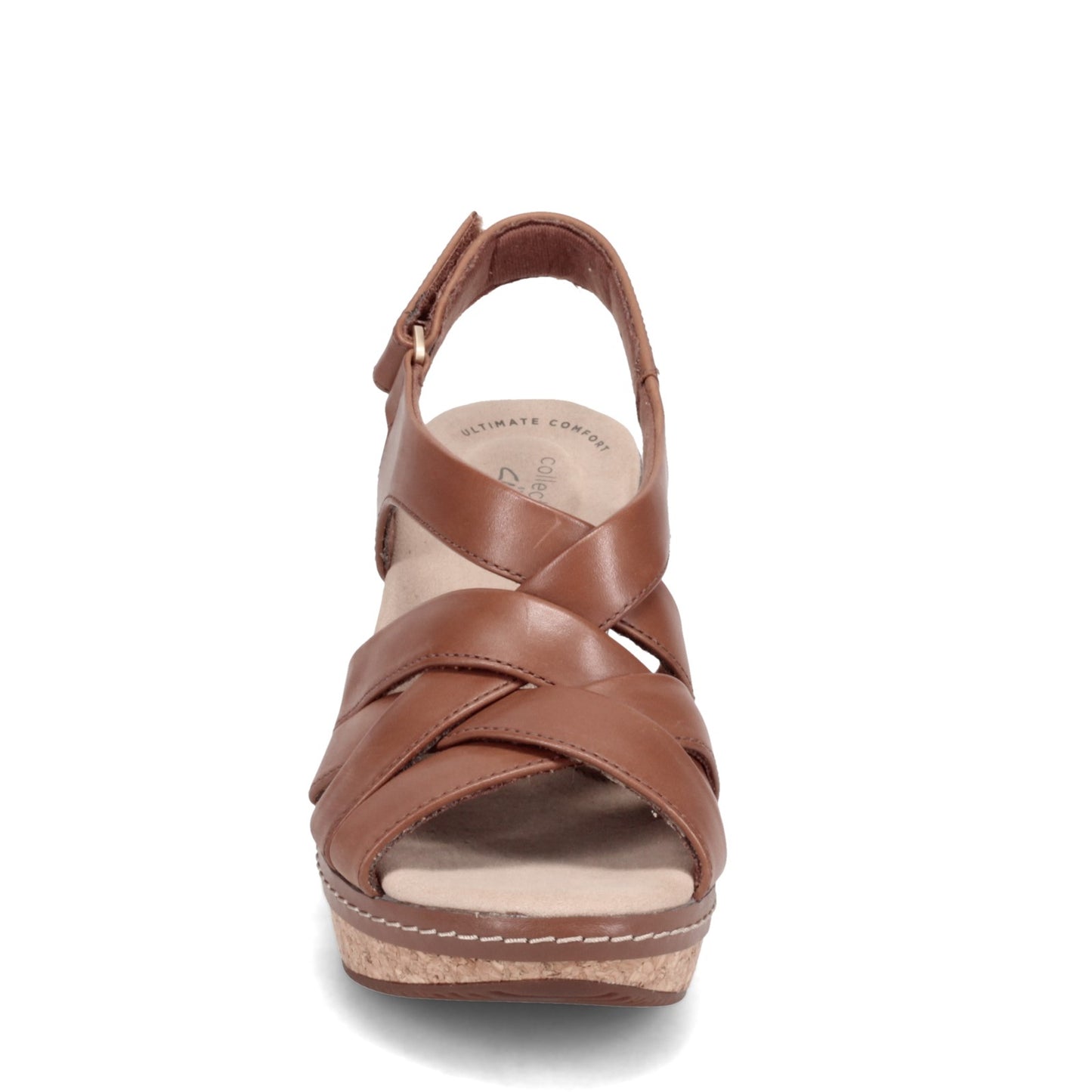 Peltz Shoes Women's Clarks Annadel Rayna Sandal TAN 26153718