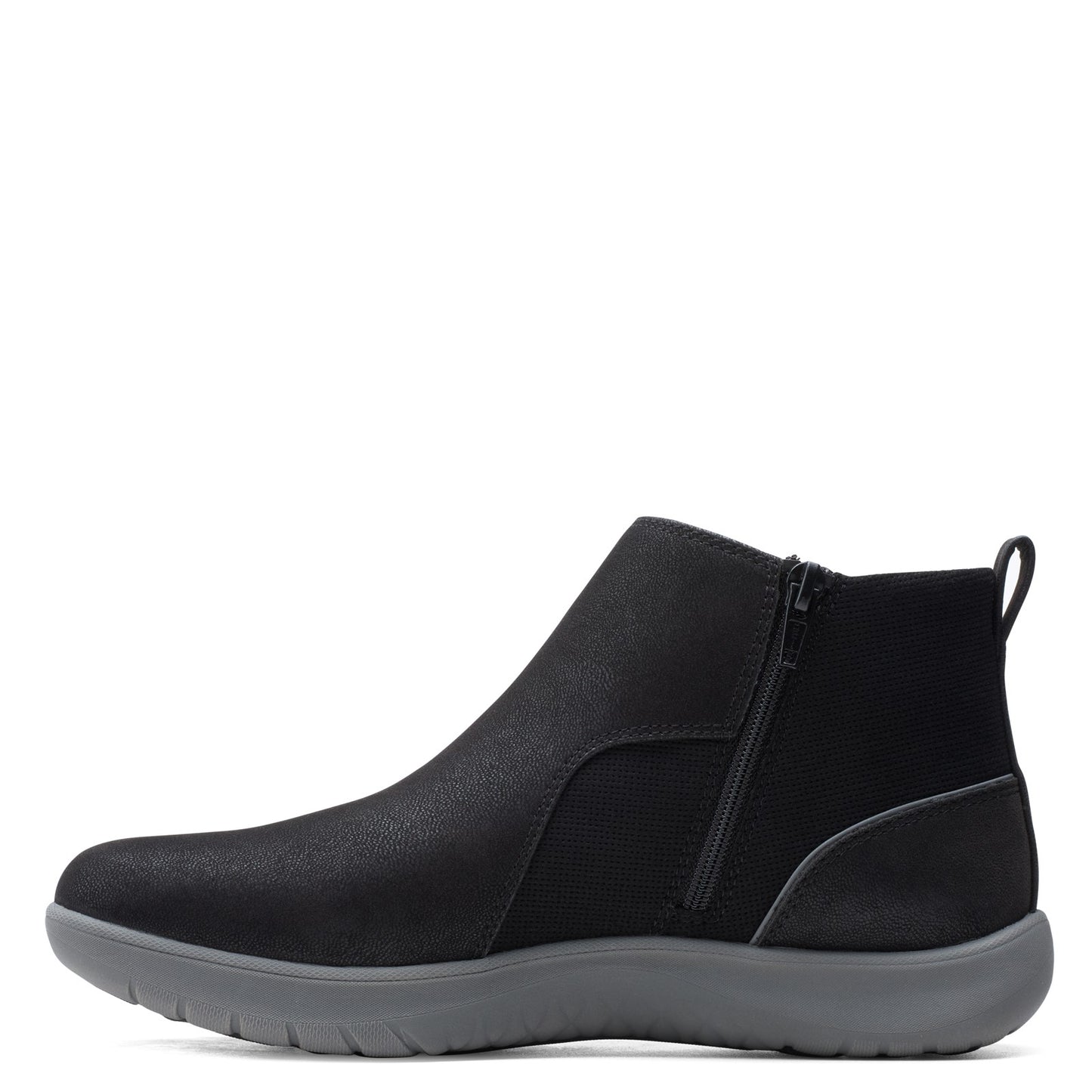 Peltz Shoes Women's Clarks Adella Cove Boot BLACK 26154046