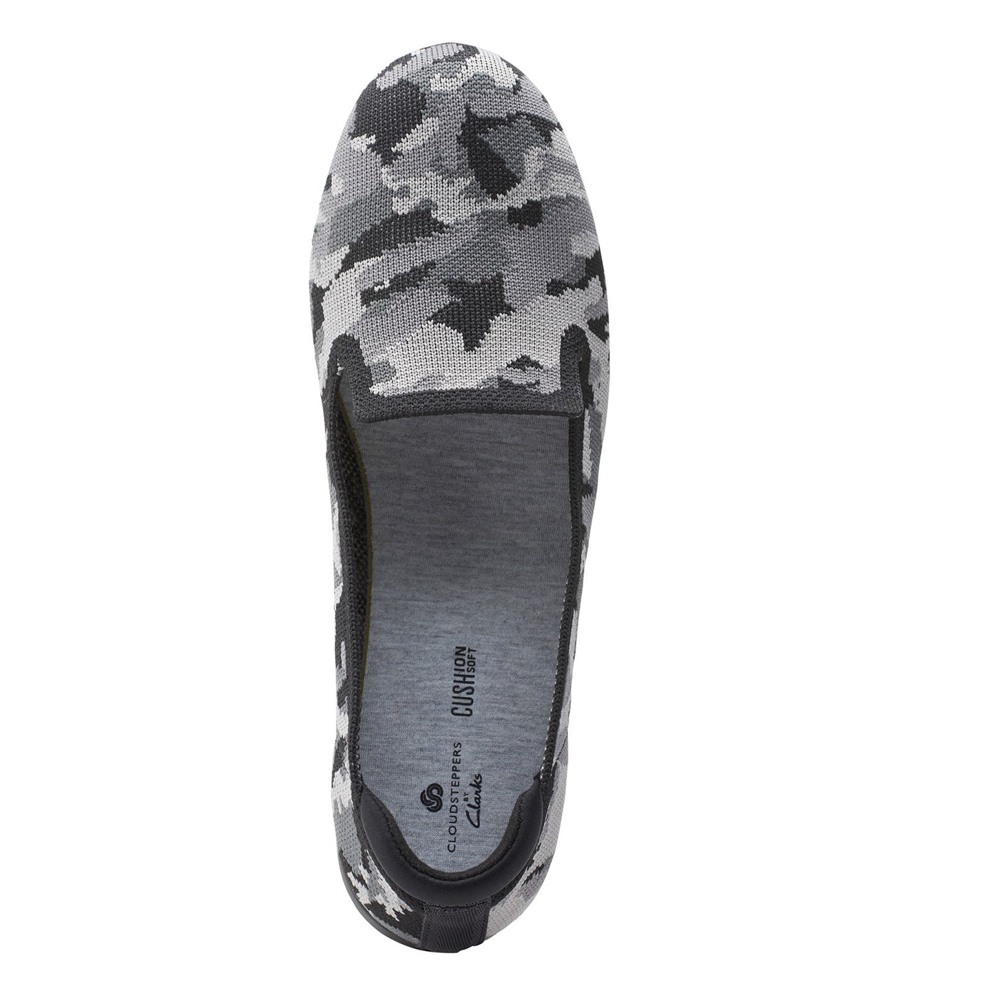 Peltz Shoes Women's Clarks Carly Dream Flat CAMO 26156279