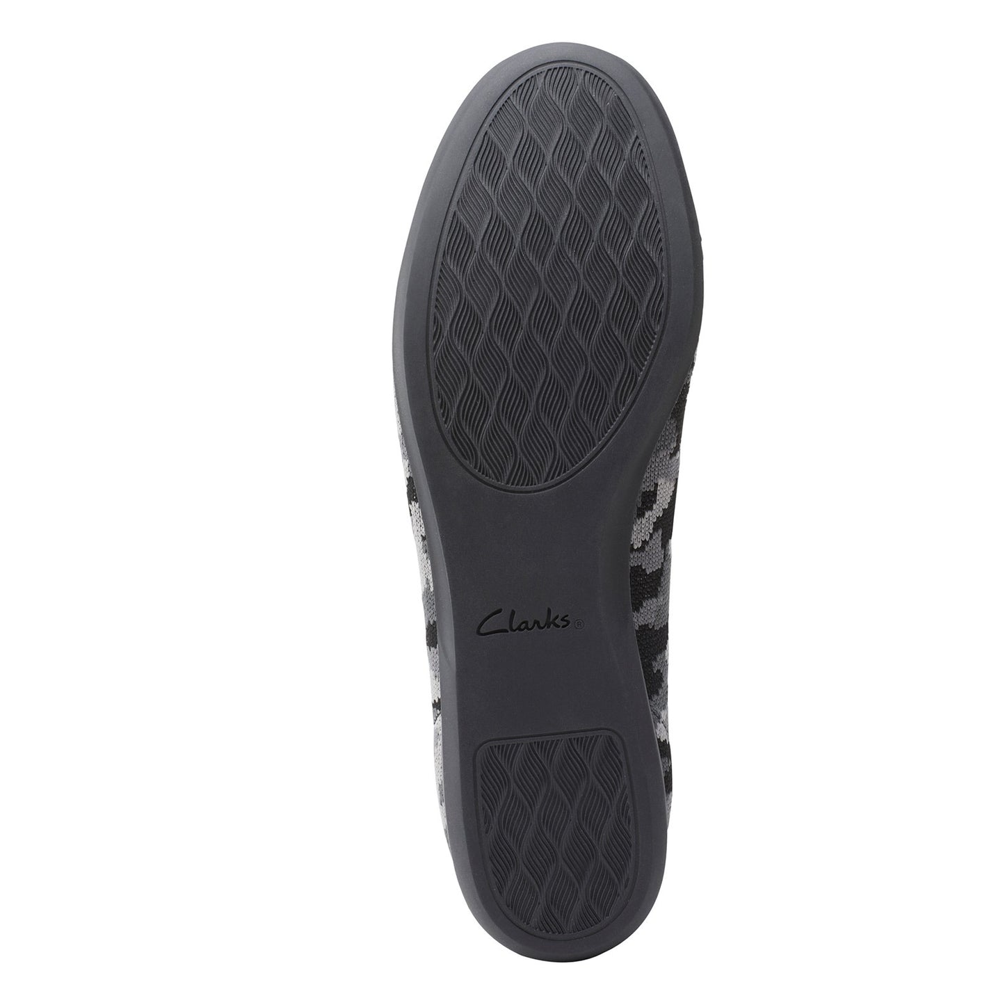 Peltz Shoes Women's Clarks Carly Dream Flat CAMO 26156279