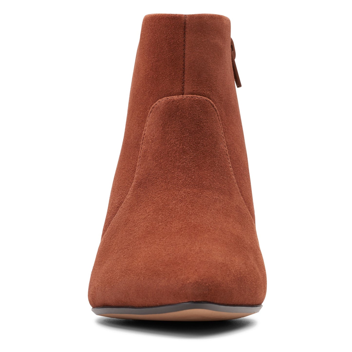 Peltz Shoes Women's Clarks Linvale Judith Boot MAHOGANY 26156805