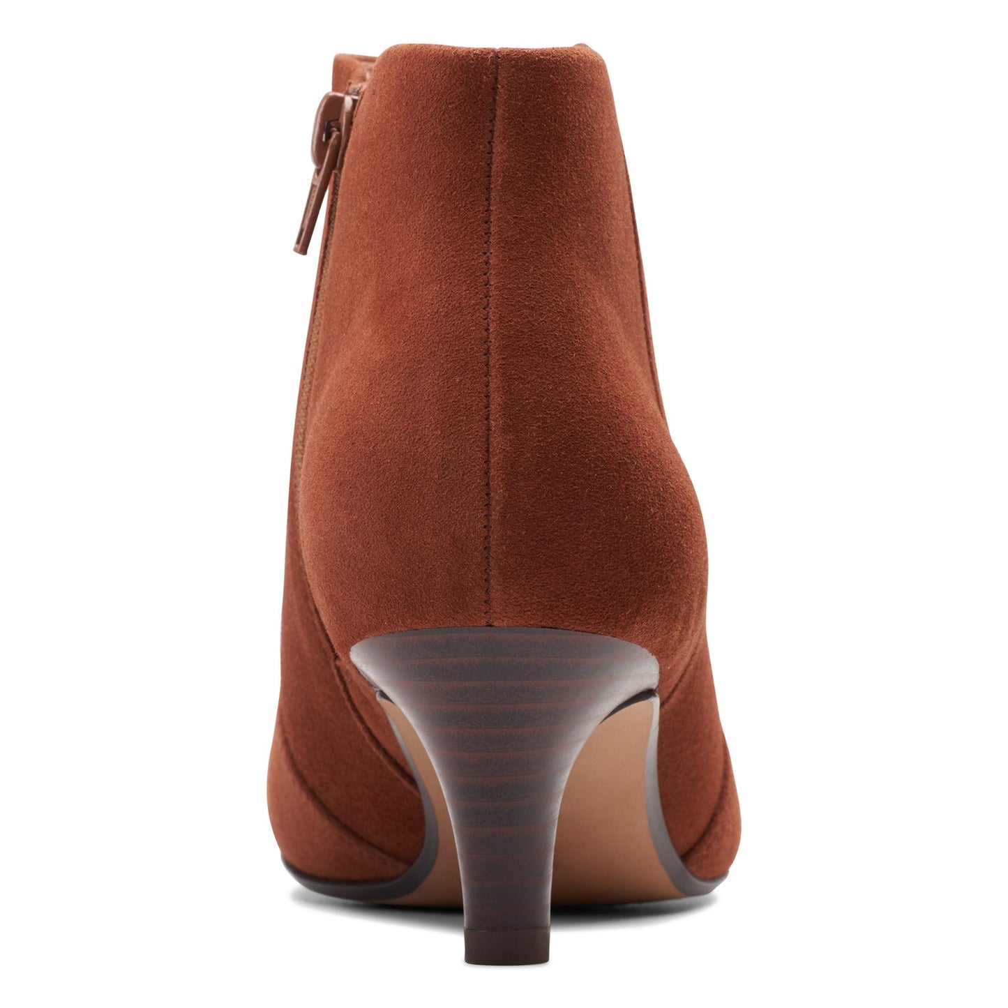 Peltz Shoes Women's Clarks Linvale Judith Boot MAHOGANY 26156805