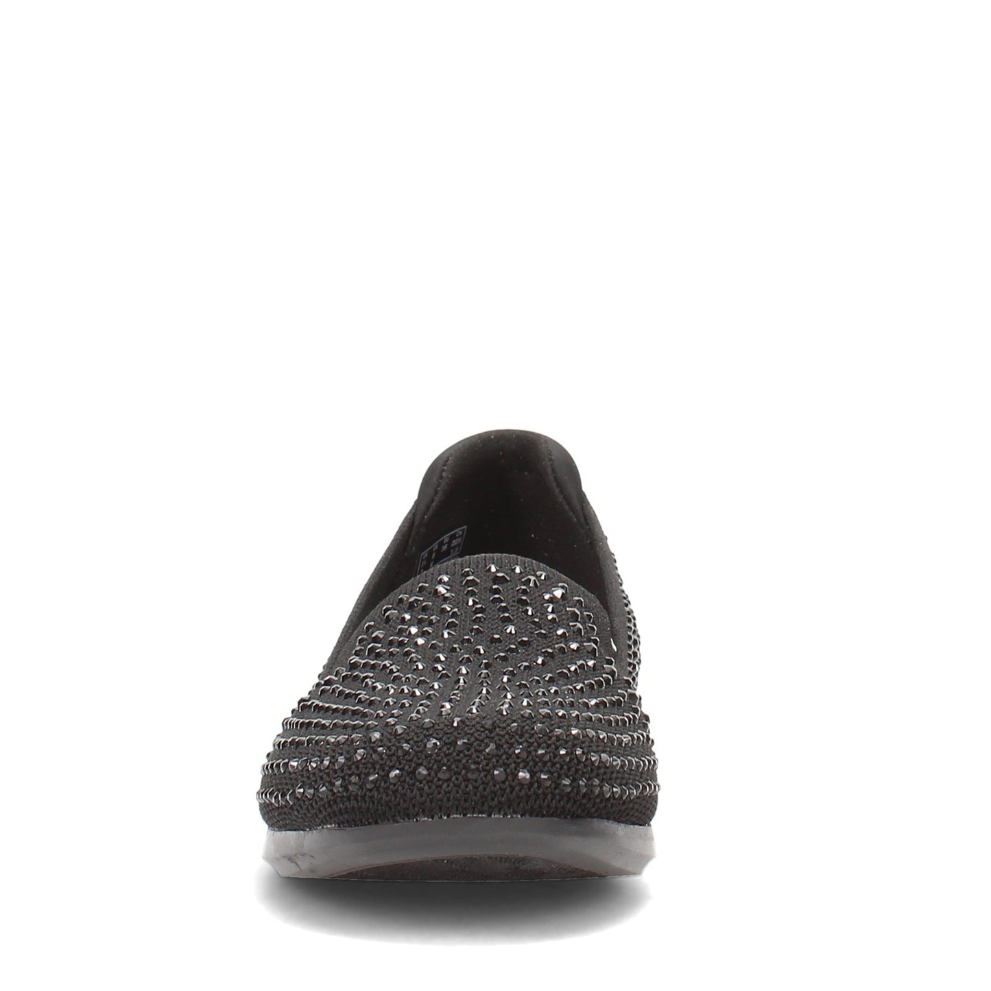 Peltz Shoes Women's Clarks Carly Dream Flat BLACK SPARKLE 26156915