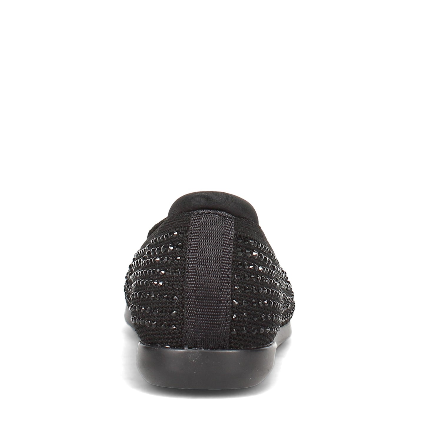 Peltz Shoes Women's Clarks Carly Dream Flat BLACK SPARKLE 26156915