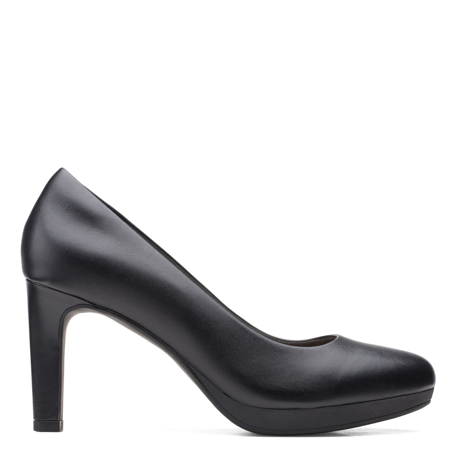 Peltz Shoes Women's Clarks Ambyr Joy Pump BLACK LEATHER 26157764
