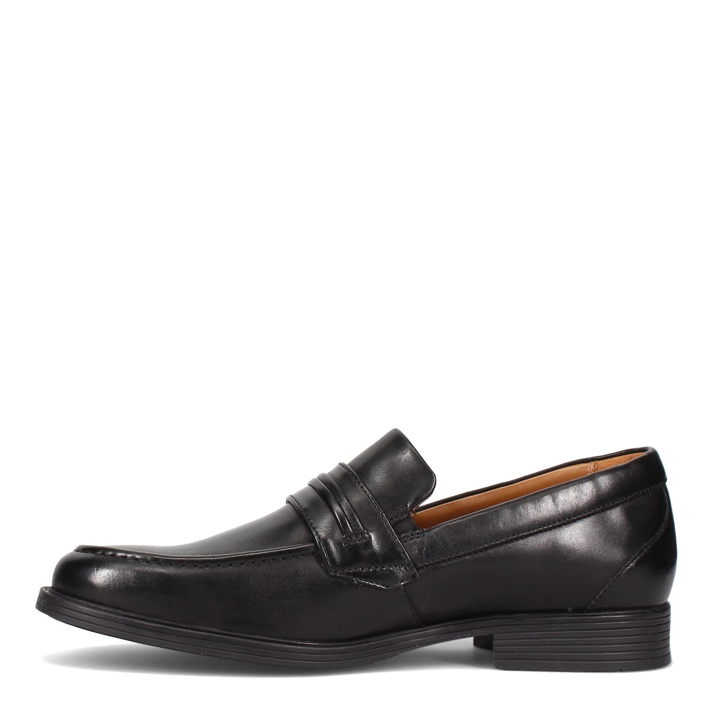 Peltz Shoes Men's Clarks Whiddon Loafer BLACK 26158005