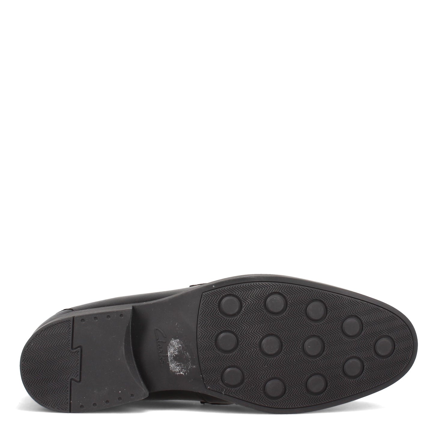Peltz Shoes Men's Clarks Whiddon Loafer BLACK 26158005