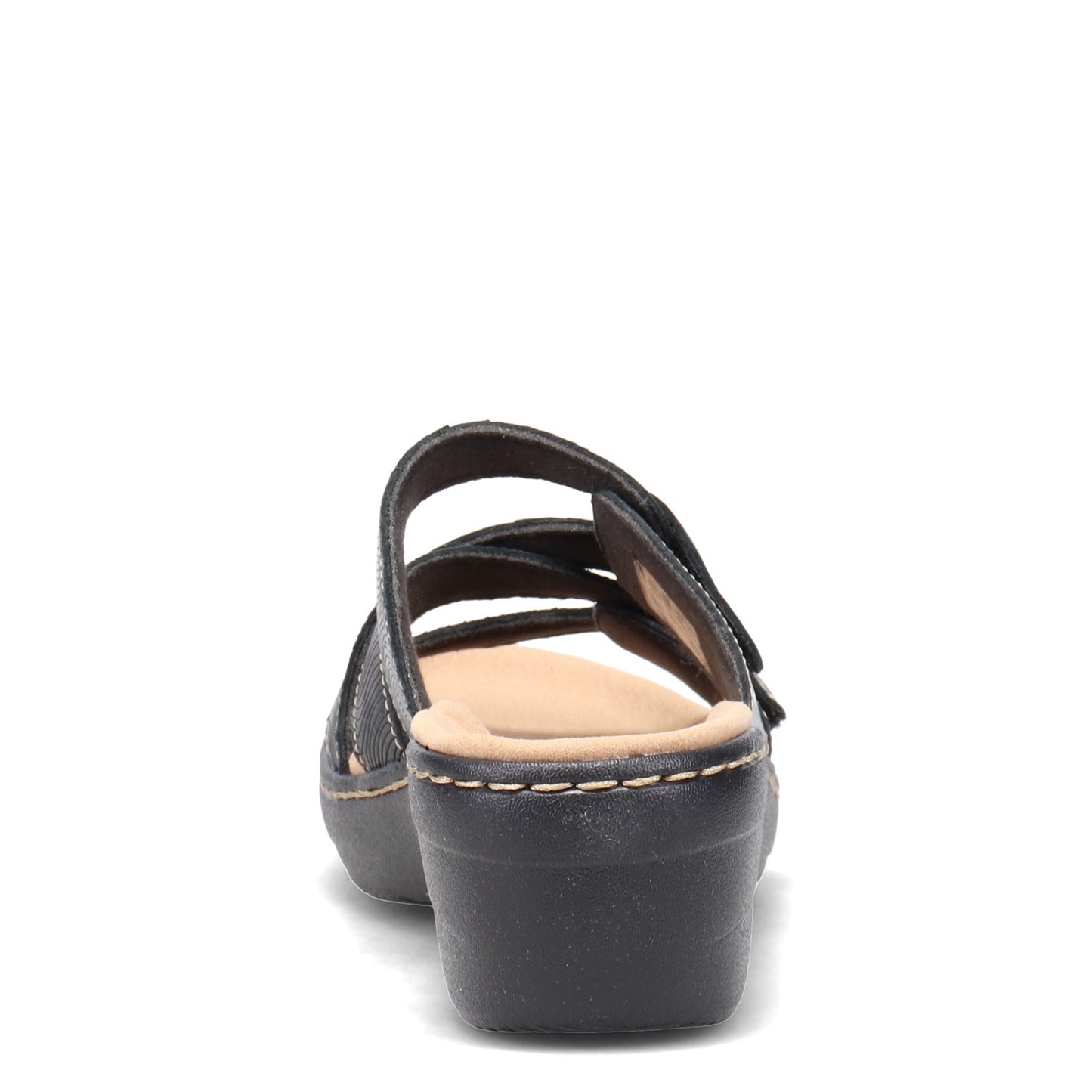 Peltz Shoes Women's Clarks Merliah Karli Sandal BLACK 26158226