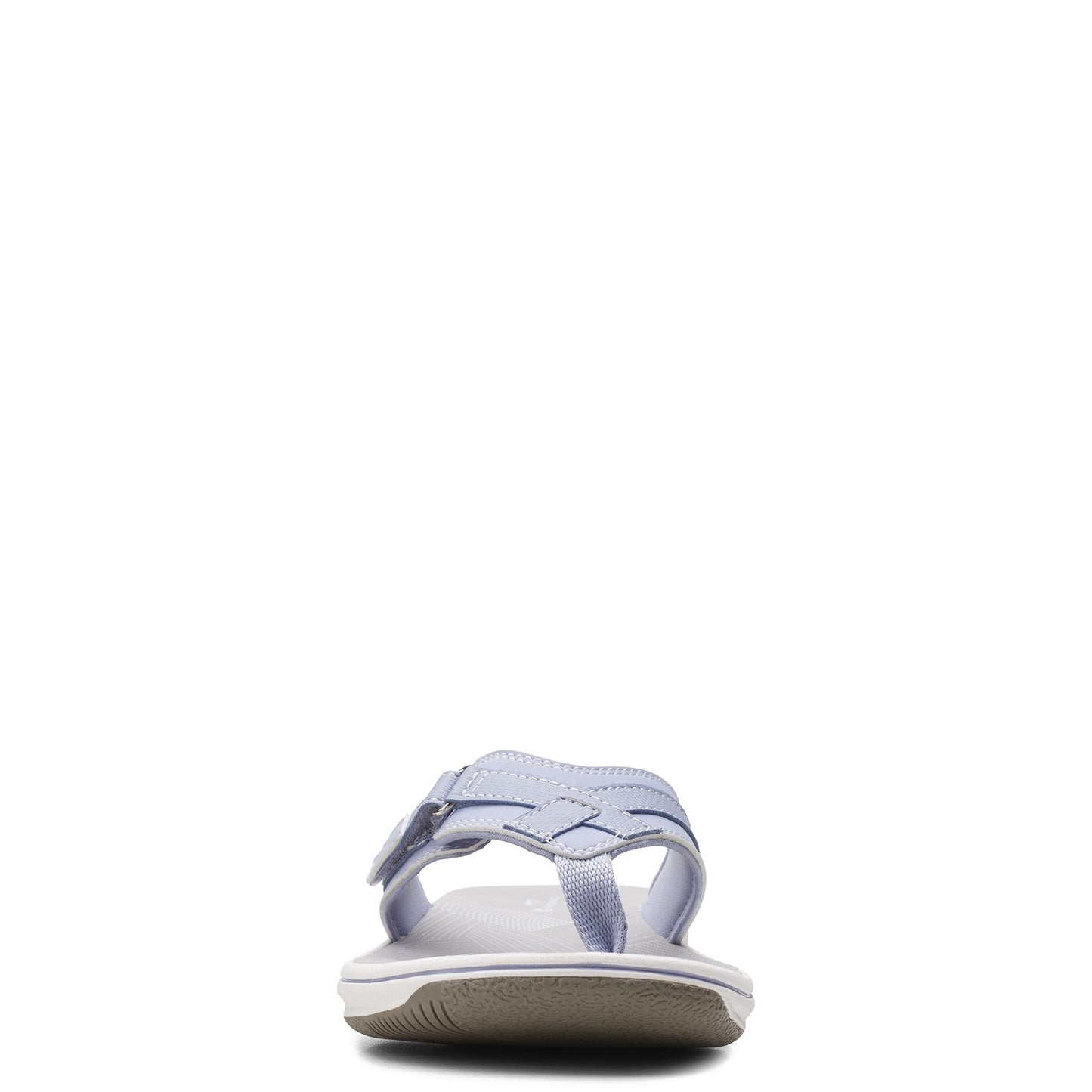 Peltz Shoes Women's Clarks Breeze Sea Sandal LAVENDER 26158712