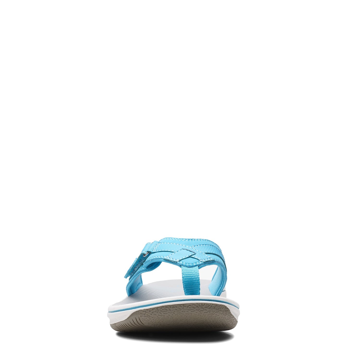 Peltz Shoes Women's Clarks Breeze Sea Sandal AQUA 26158714
