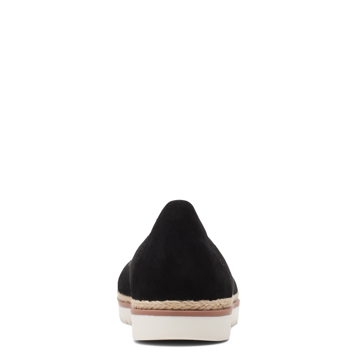 Peltz Shoes Women's Clarks Serena Kellyn Slip-On BLACK SUEDE 26159363