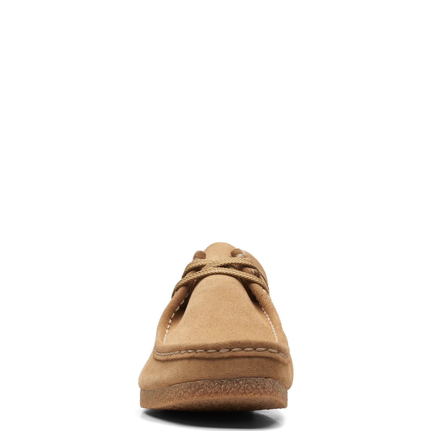 Peltz Shoes Men's Clarks Shacre II Run Shoe SAND SUEDE 26159434