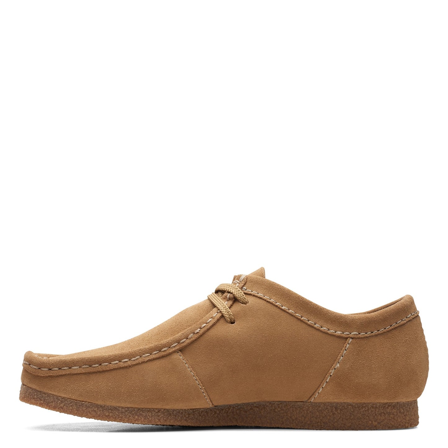 Peltz Shoes Men's Clarks Shacre II Run Shoe SAND SUEDE 26159434